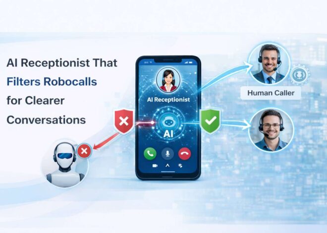 AI Receptionist That Filters Robocalls for Clearer Conversations
