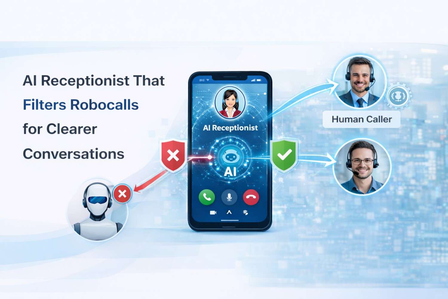 AI Receptionist That Filters Robocalls for Clearer Conversations