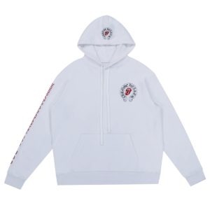 Chrome Heart Stylish Hoodie and Comme Des Garçons Clothing Outfit Combinations
