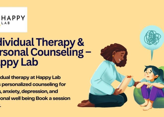 Top Signs You Need Individual Therapy for Mental Wellness