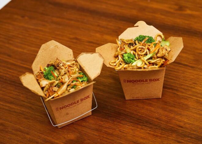 Premium Quality Noodle Boxes Designed for Consistent Brand Identity