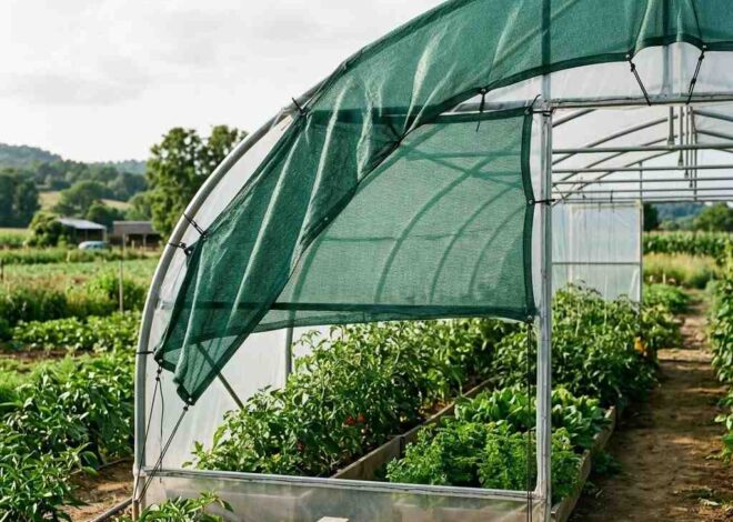 Shade Netting to Keep Your Greenhouse Cool and Safe
